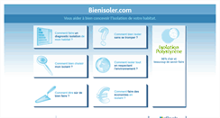 Desktop Screenshot of bienisoler.com